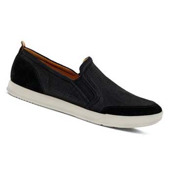 Chaussures Casual Ecco Collin 2.0 Retro Slip-on Homme Noir | FR 465HAP